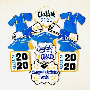 Graduation Sugar Cookies | One Dozen