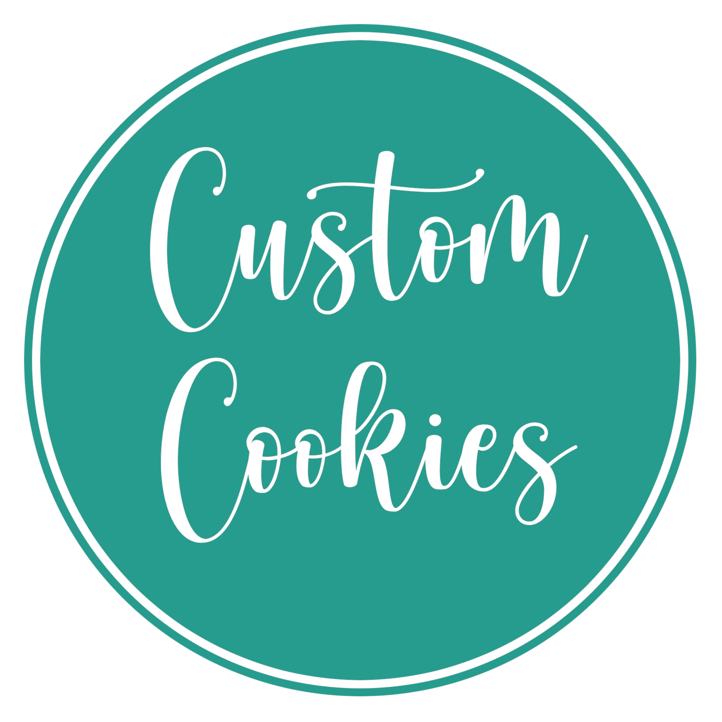 Custom Sugar Cookies One Dozen - Etsy