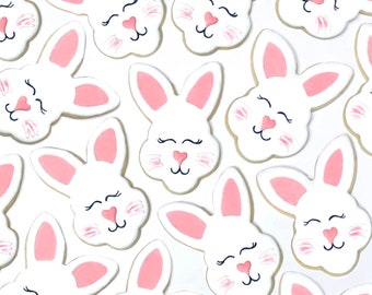 Easter Bunny Sugar Cookies