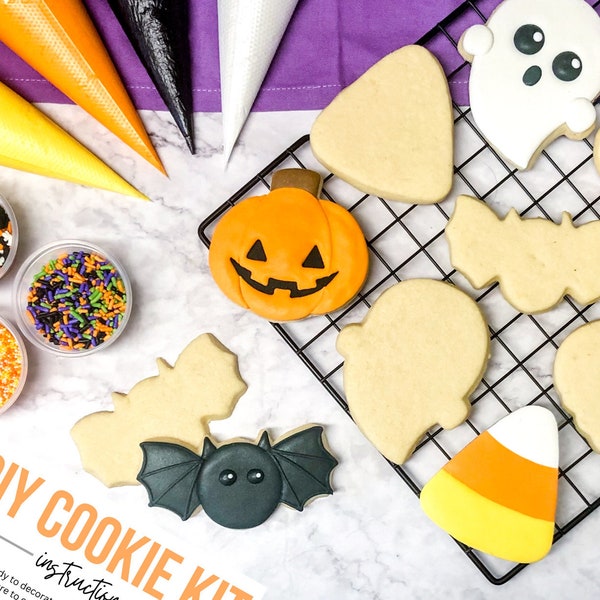 DIY Halloween Cookie Kit - Decorate Your Own Cookies | One Dozen