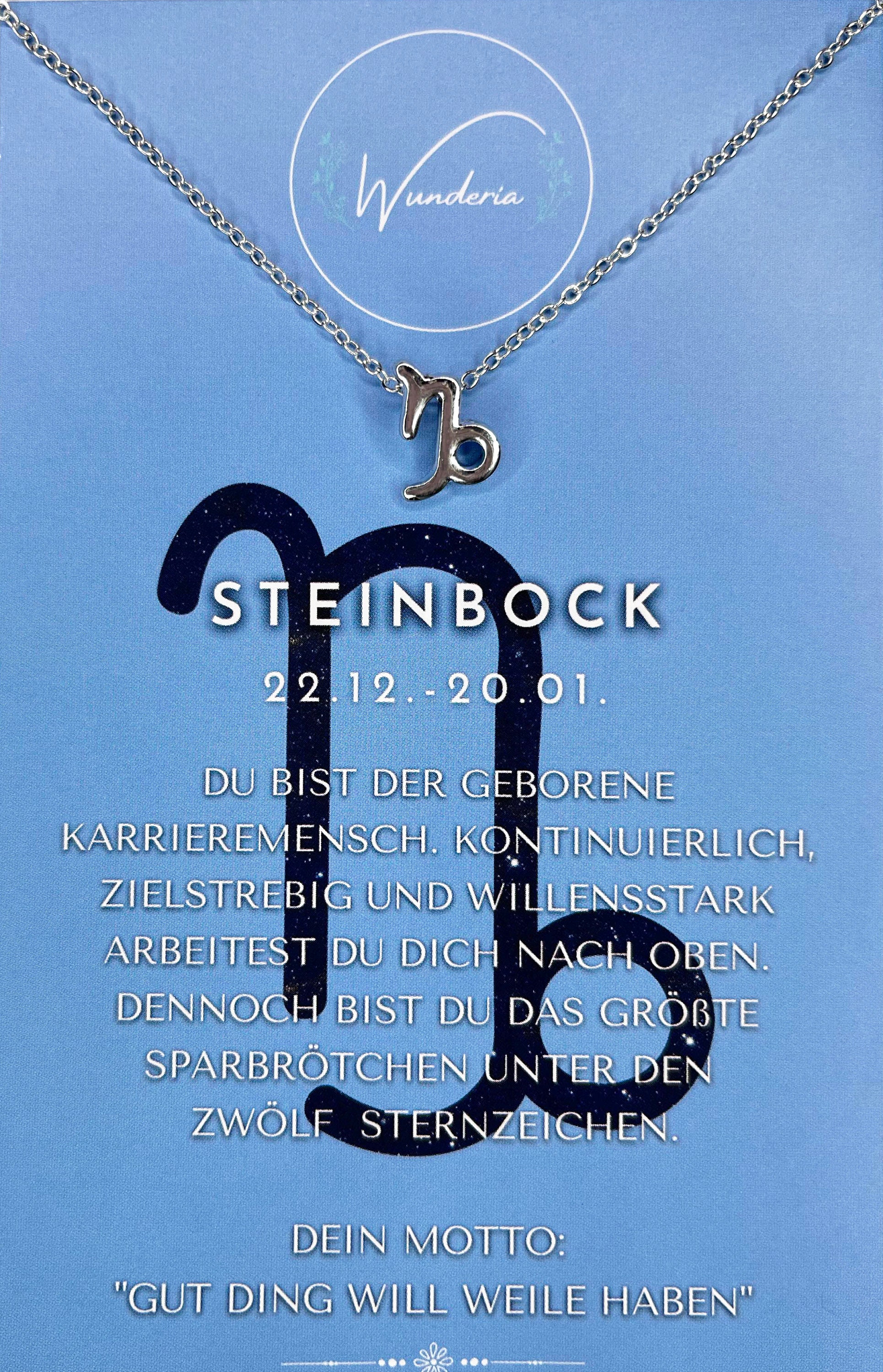 Steinbock kette | Silberketten