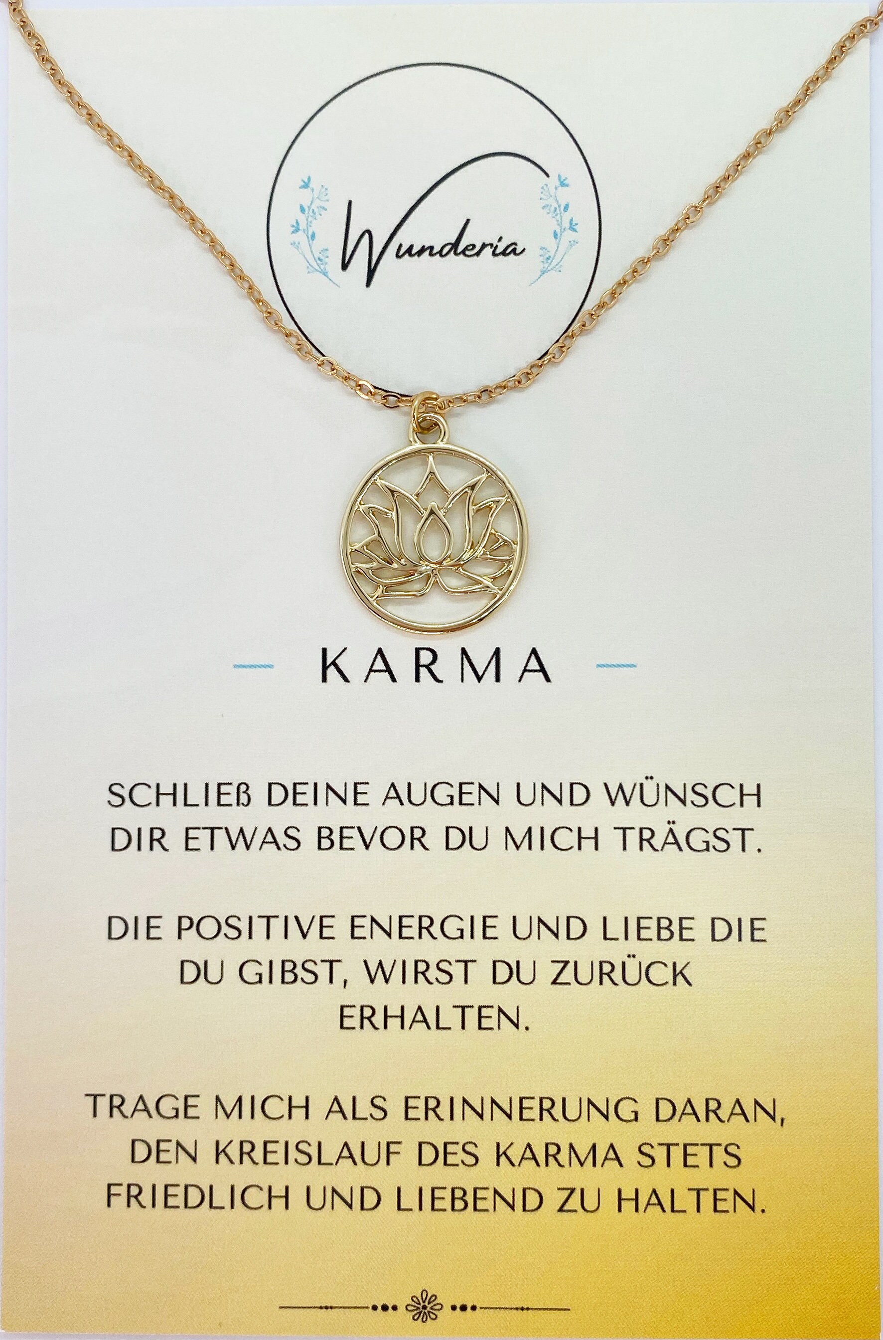 Karma cheap lotus jewellery