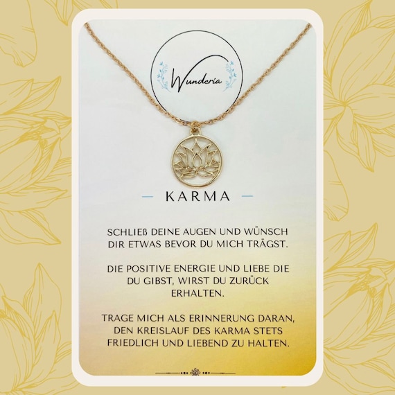 Karma lotus jewellery discount