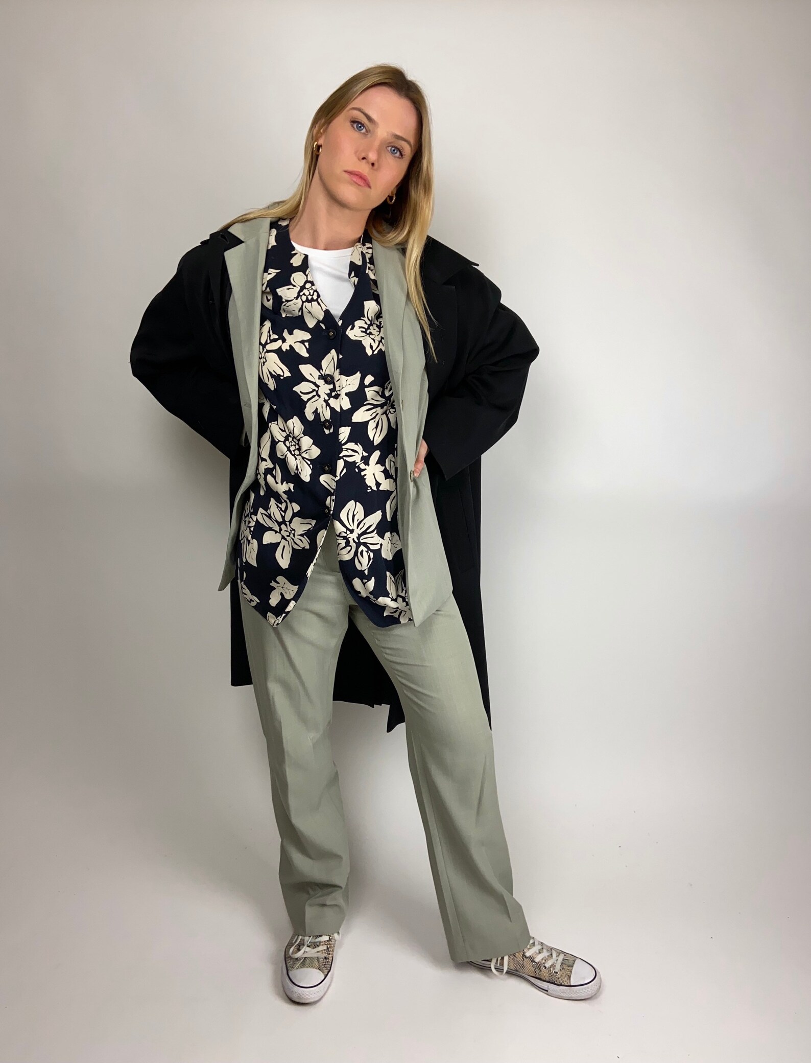 slouchy trouser suit