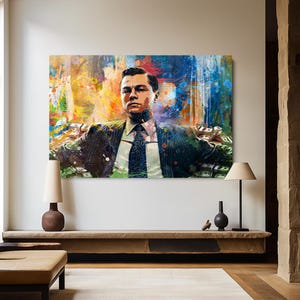 The Wolf of Wall Street Wall Art, Motivational Wall Art, Motivational Canvas, Inspirational Wall Art, Motivation Wall Art, Motivational Canvas Print, Office Wall Art, Motivational Artwork, Motivational Quotes Wall Art, Gym Wall Art, Canvas Wall Decor, Positive Affirmation Art, Wall Hangings for Office