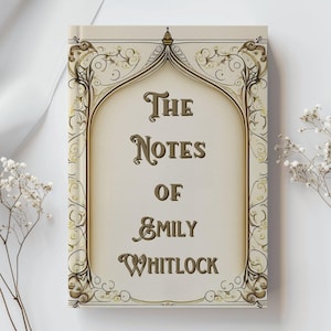 Custom Medieval Journal Personalized Vintage Notebook for History Lovers Castlecore Gift for Students Antique Diary for Gothic Aesthetic Fan