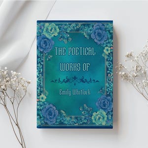Personalized Poetry Journal Custom Name Writing Notebook Poem Book Gift For Poet Literary Lover Floral Style Author Journal Keepsake