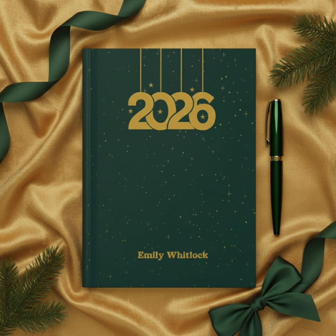Personalized 2026 Journal for New Year Reflection Notebook Custom New ...