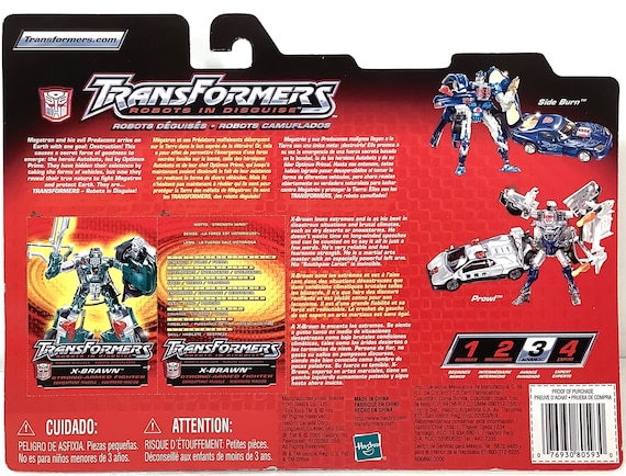 Transformers トランスフォーマー　X-BRAWN USA X-Brawn | Robots in Disguise 2001 Transformers Figure | TFSource