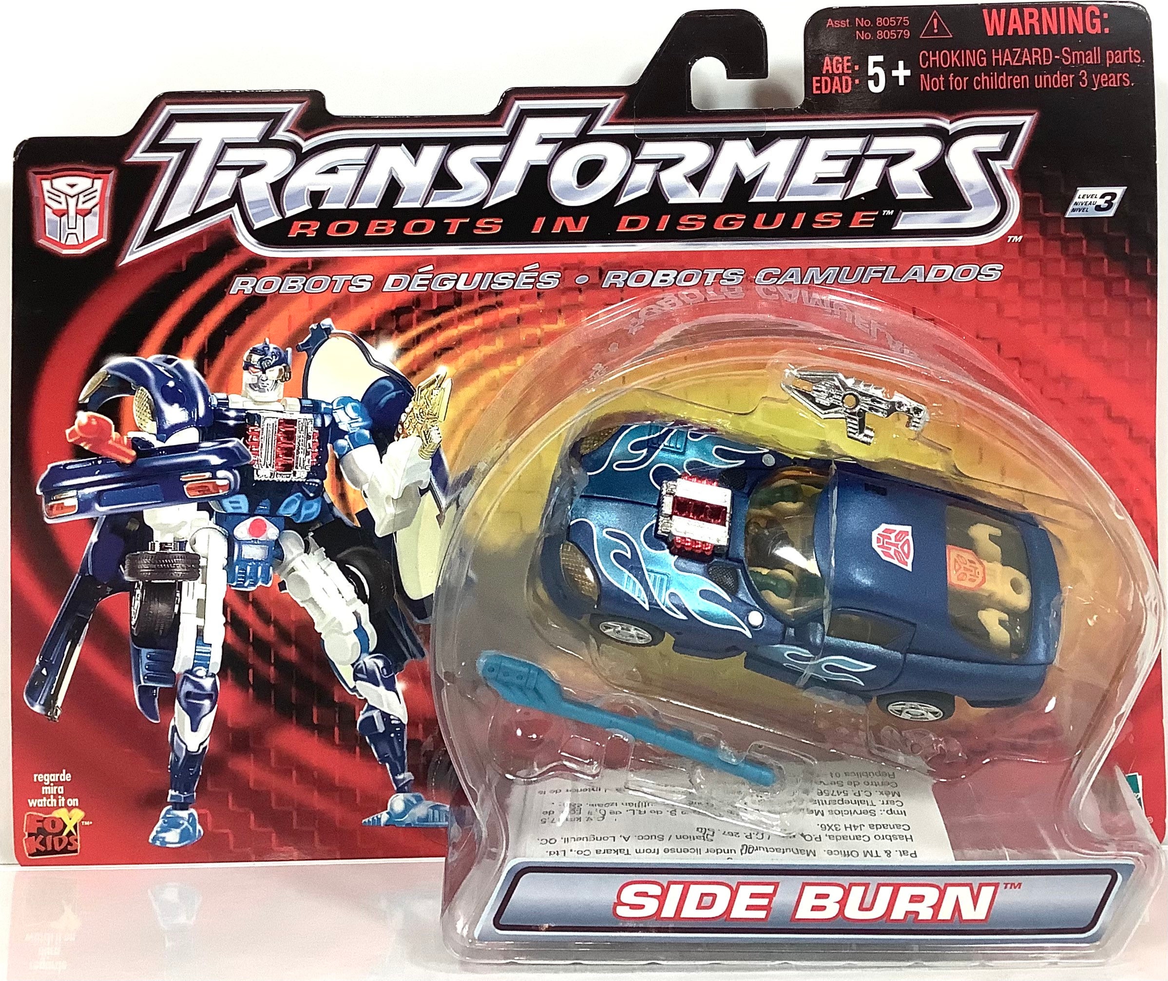 Transformers トランスフォーマー SIDEBURN Hasbro Transformers Side Burn Blue Car - Etsy
