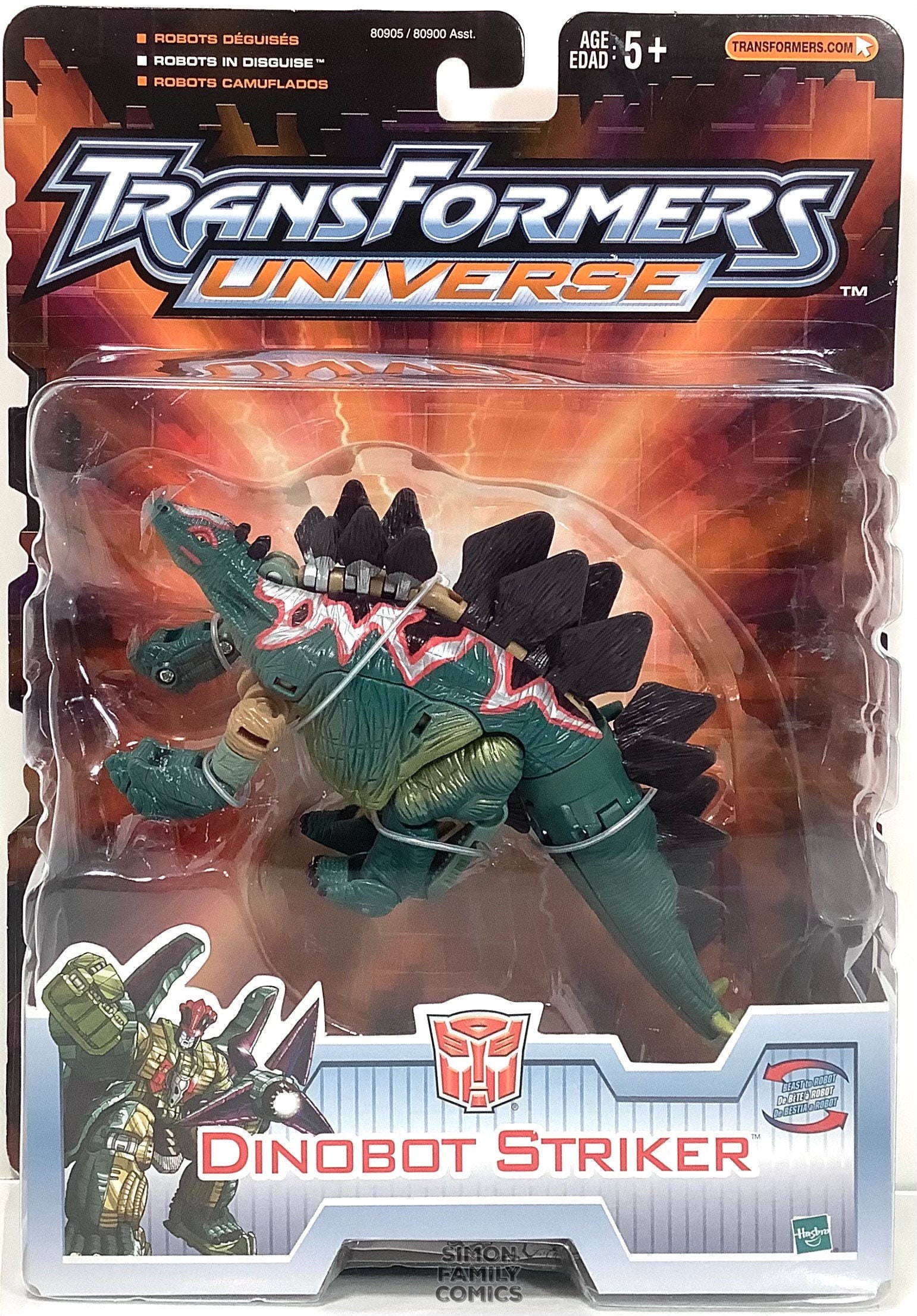 Transformers Universe Dinobot Striker 2003 Hasbro Etsy