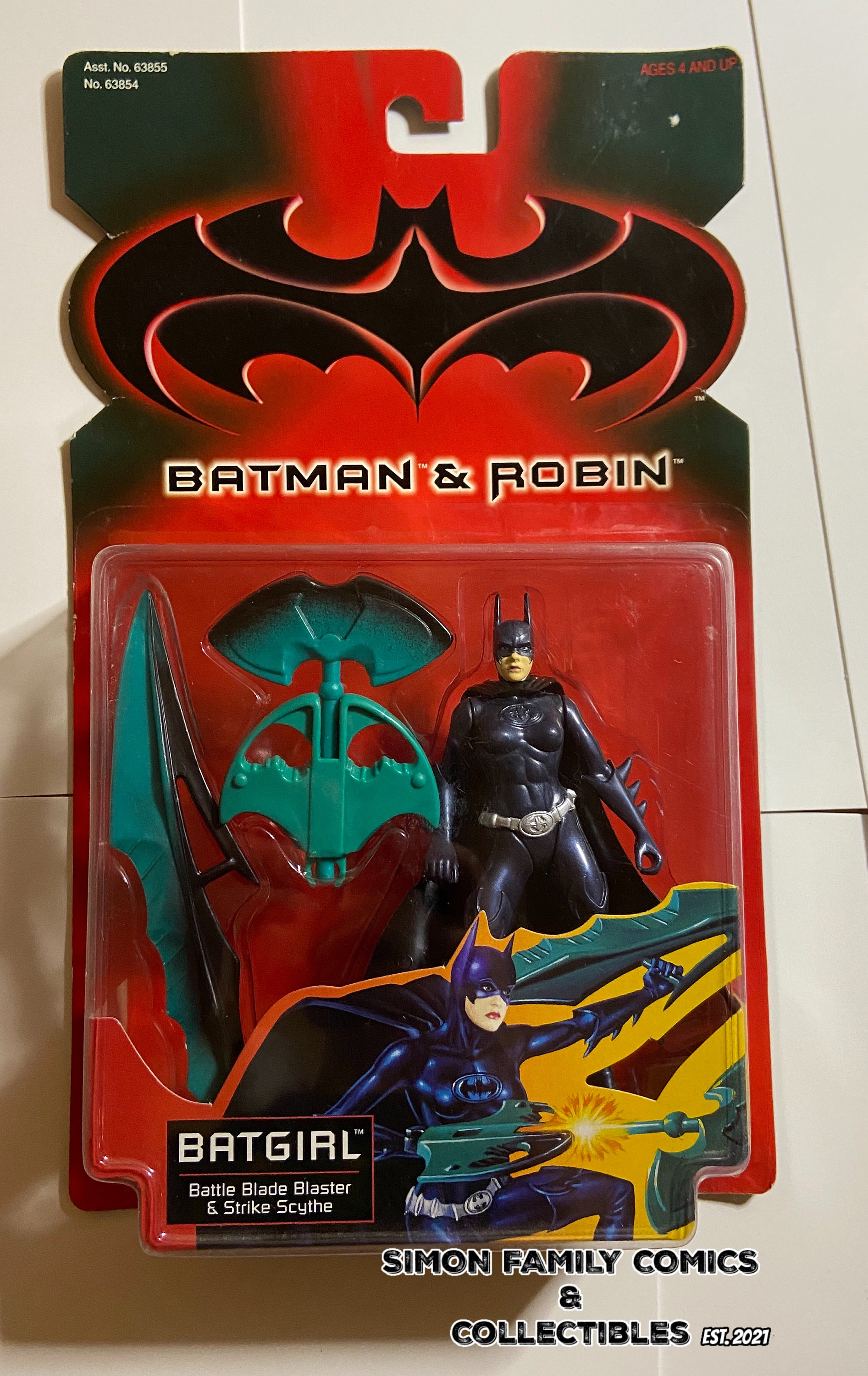 Batman & Robin Batgirl Kenner Toys 1997 - Etsy
