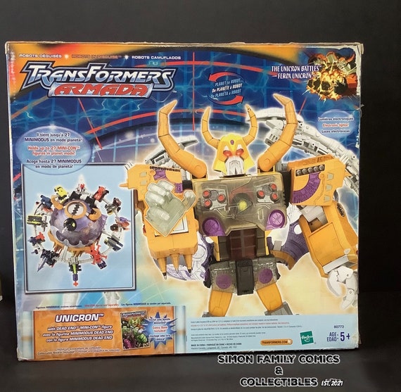 Transformers ARMADA UNICRON INSTRUCTION BOOKLET ONLY  2003 