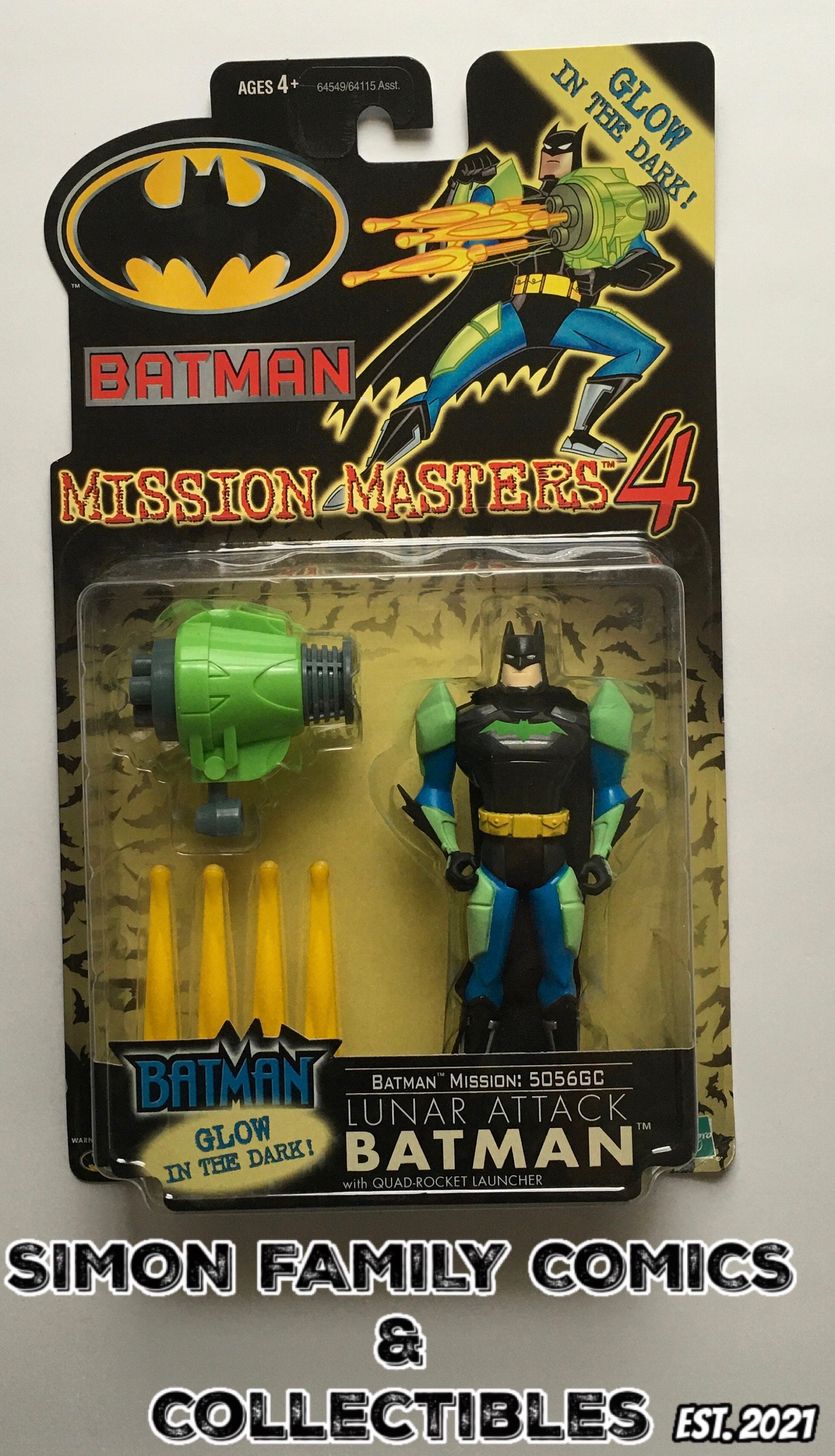 Lunar Attack Batman Mission Masters Hasbro Etsy UK