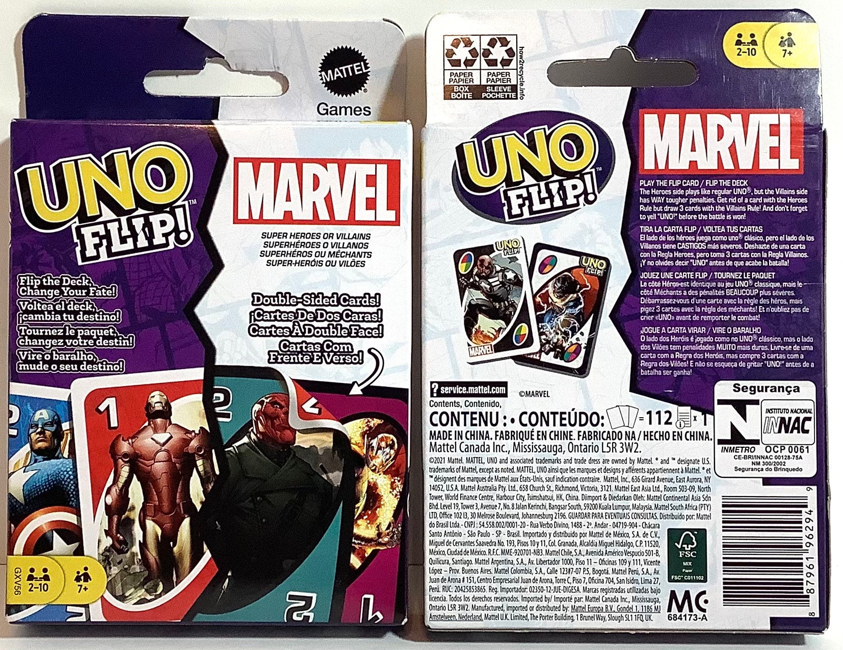  UNO FLIP CARD GAME : Merchandise: Books