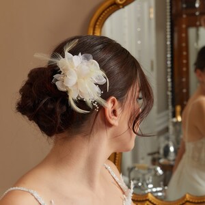 Bridal Hair Accessory, Bride Hair Accessory, Hair Accessory, Bride Hair Comb, Wedding Hair Accessory French Lace
