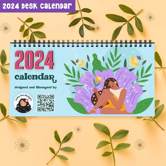 2024 motivational desk calendar