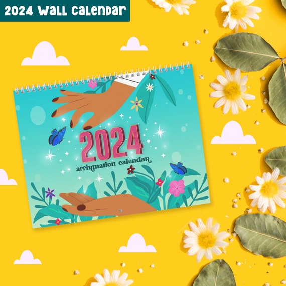 2024 Affirmation wall calendar
