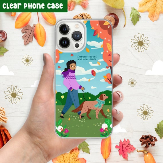 Autumn leaves and inner peace clear case for iPhone®