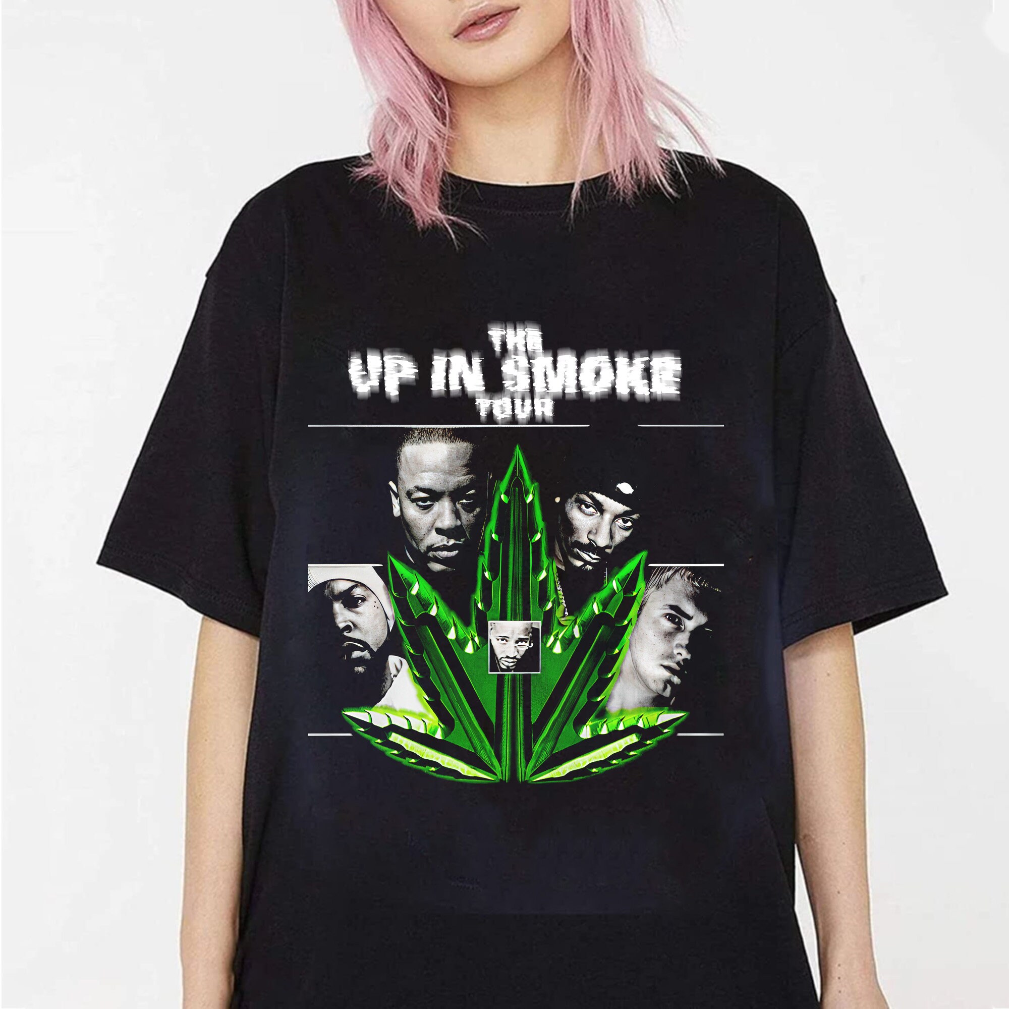 Retro D.R.E Png, up in Smoke Tour Fan Png, Vintage