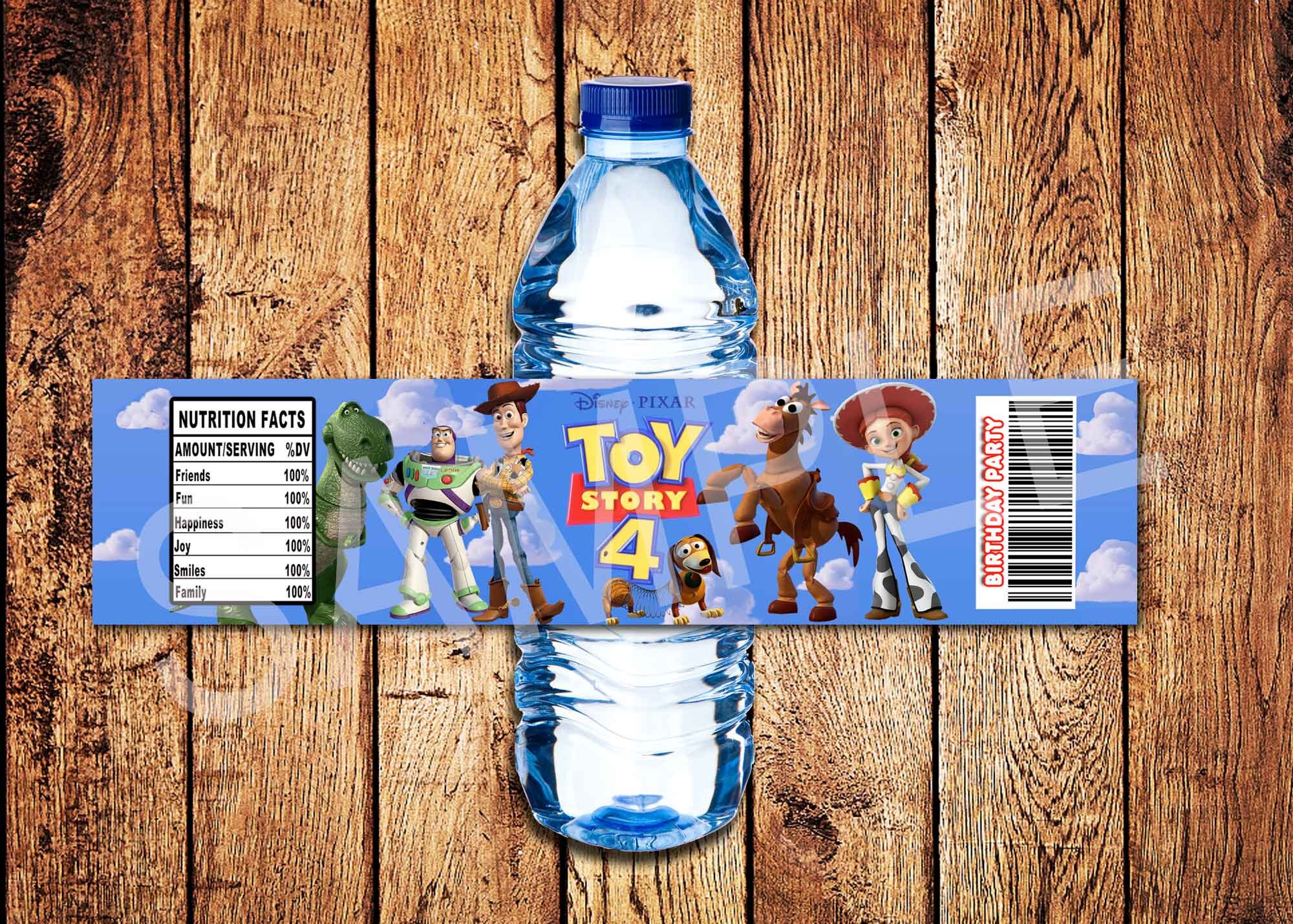 INSTANT DOWNLOAD Toy Story bottle label Printable Toy Story Etsy