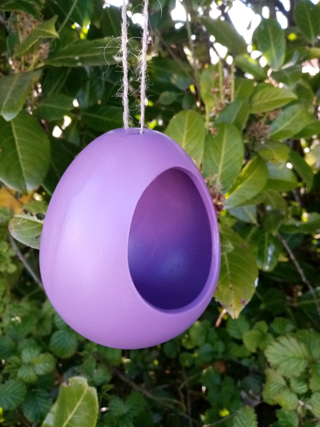 Ceramic Bird Feeder Hanging Seed Feeder Etsy UK