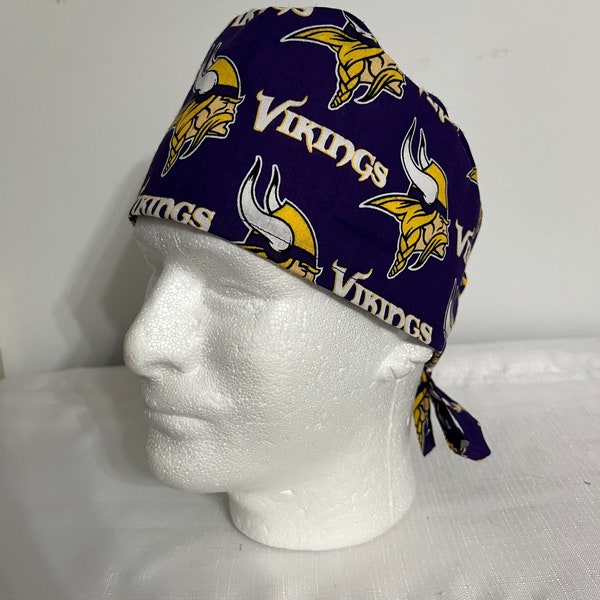 Minnesota Vikings football scrub cap