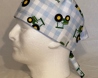 John Deere Fabrics Surgical Scrub Hat Skull Cap You Pick Medical Nurse Farming John Deere Fabrics Surgical Scrub Hat Skull Cap You Pick Medical Nurse Farming