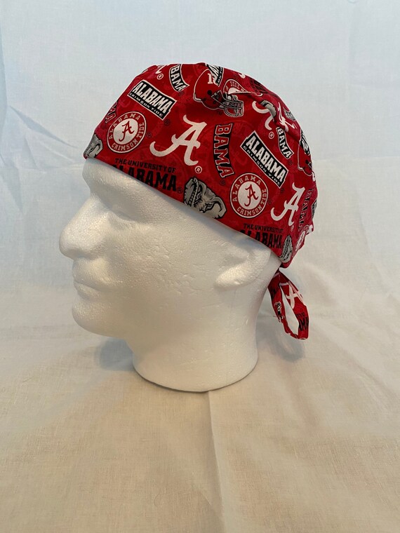 Alabama Crimson Tide Scrub Hat/scrub 