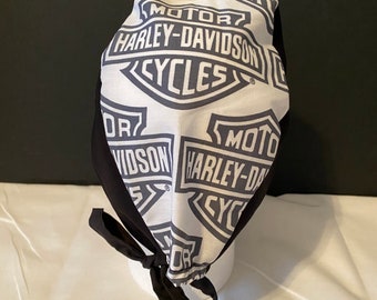 Harley Davison Scrub Hat/scrub Cap 