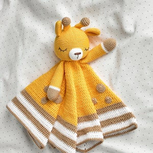 Giraffe security blanket baby sales