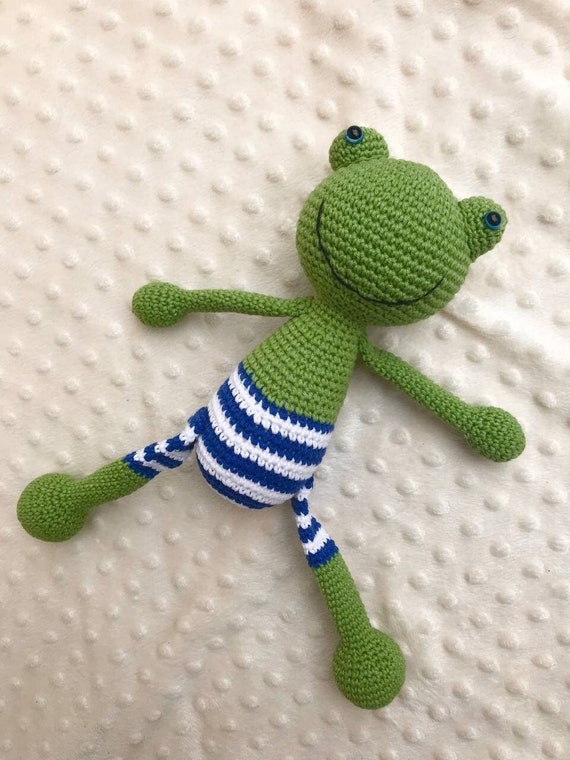 Frog Stuffed Animal Toy Crochet Green Frog Baby Nursery Gift Idea Nursery  Room Decor Idea Soft Toy Frog Plushie -  Canada