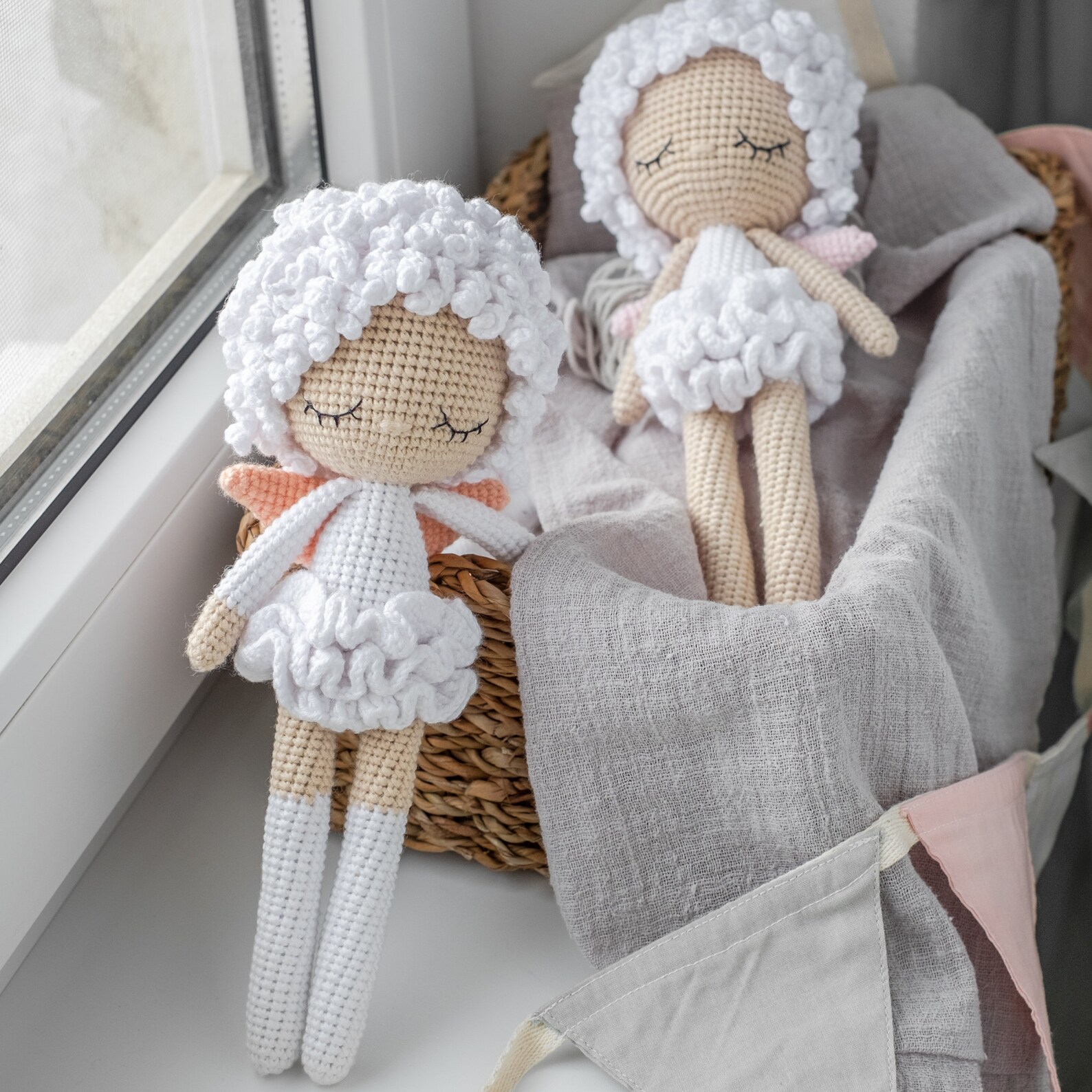 Angel Crochet Pattern Amigurumi Little Angel Doll Pattern Angel Doll ...