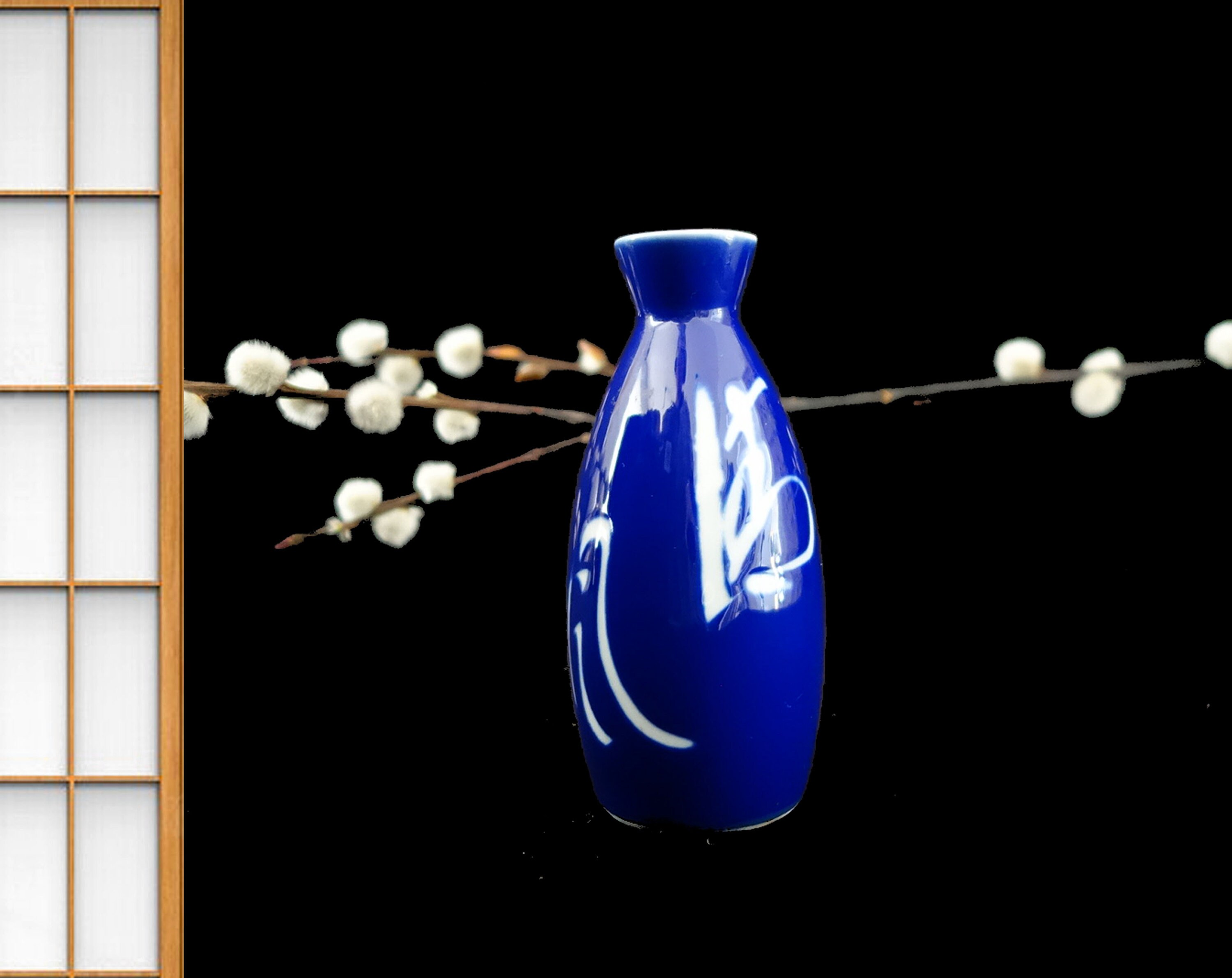 Bouteille à Saké Japonaise Vintage .