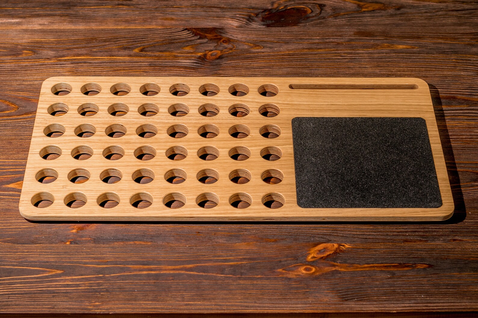 Laptop Organizer Holder Stand Wooden Tray Macbook Lapdesk Etsy UK