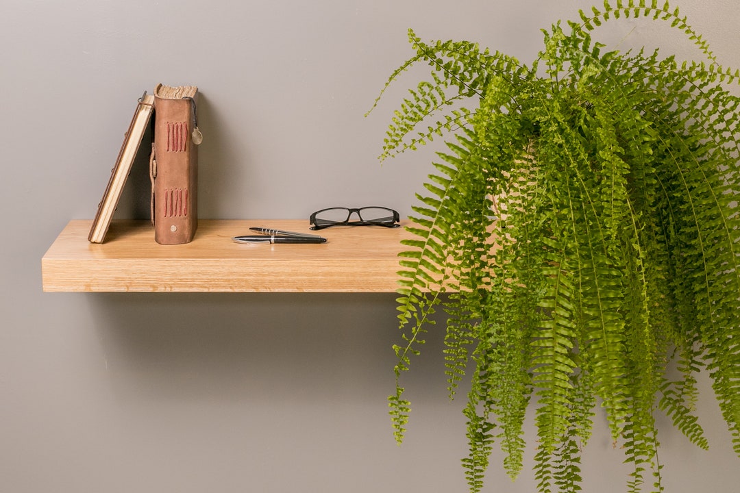 Wooden Floating Shelves Wood Floating Shelf Wall Mounted Shelf Etsy