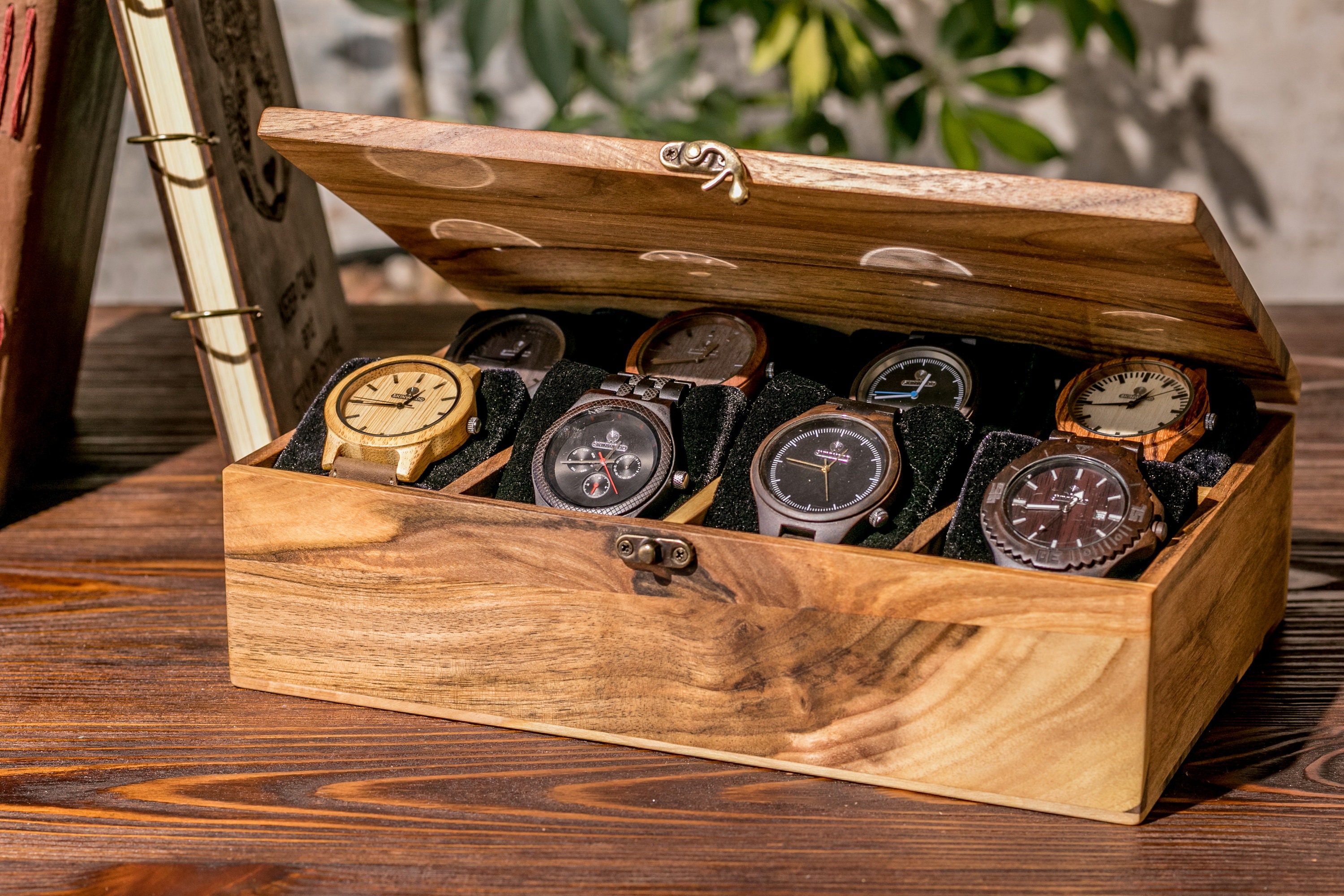 Wood Watch Box Watch Case Watch Boxes for Men Watch Box Custom 