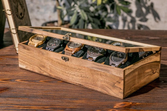 Custom Hand Made Watch Boxes  Wood watch box, Watch box, Handmade