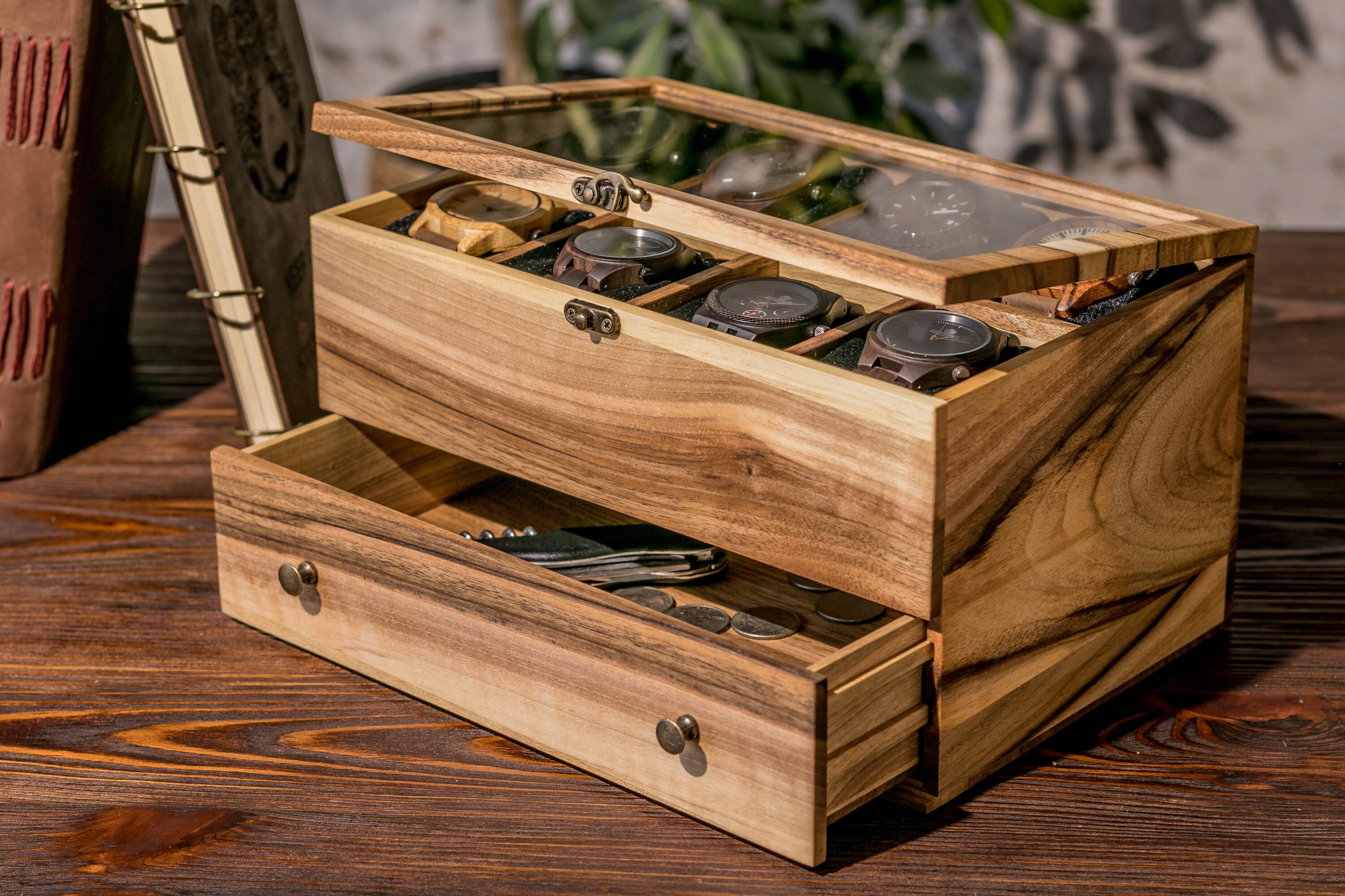 Pap reloj de madera Etsy M xico