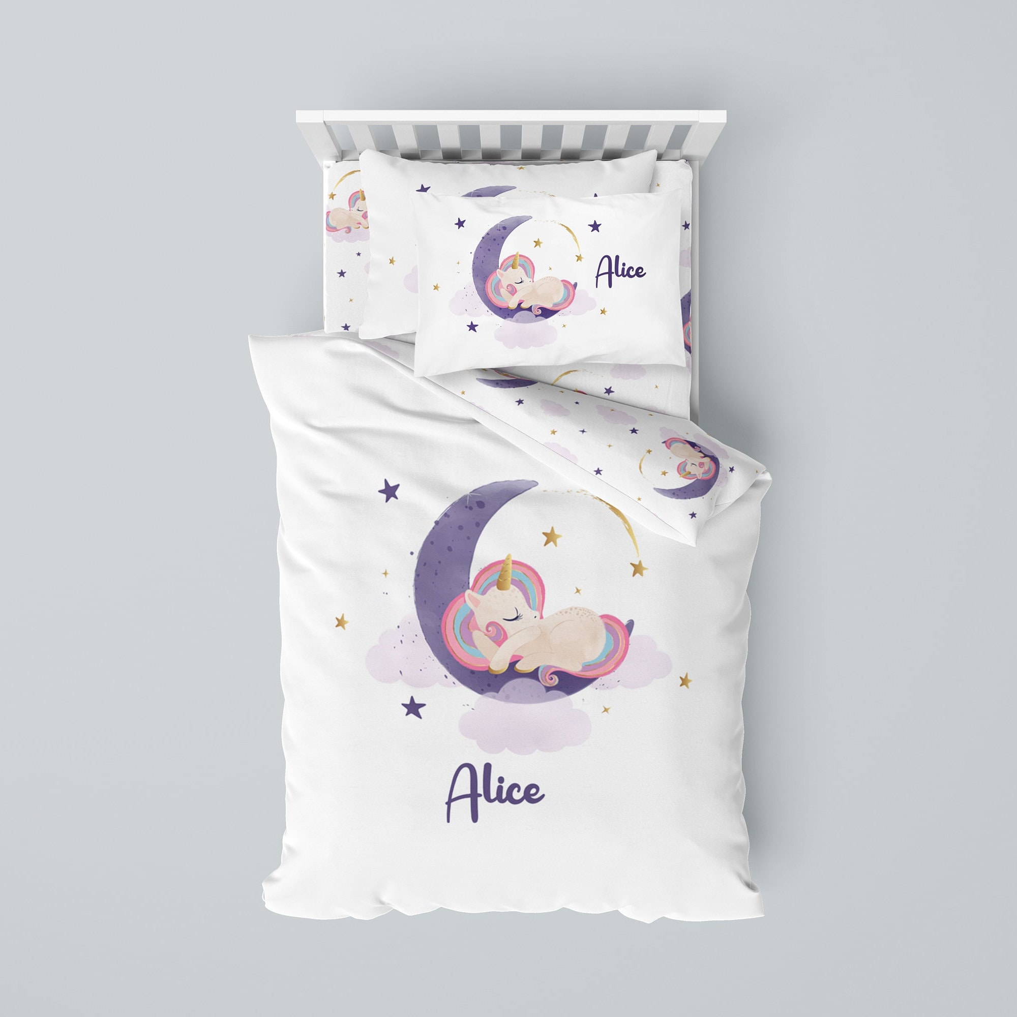 Little unicorn top twin sheets