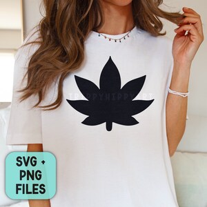 Pot Leaf SVG + PNG | Stoner