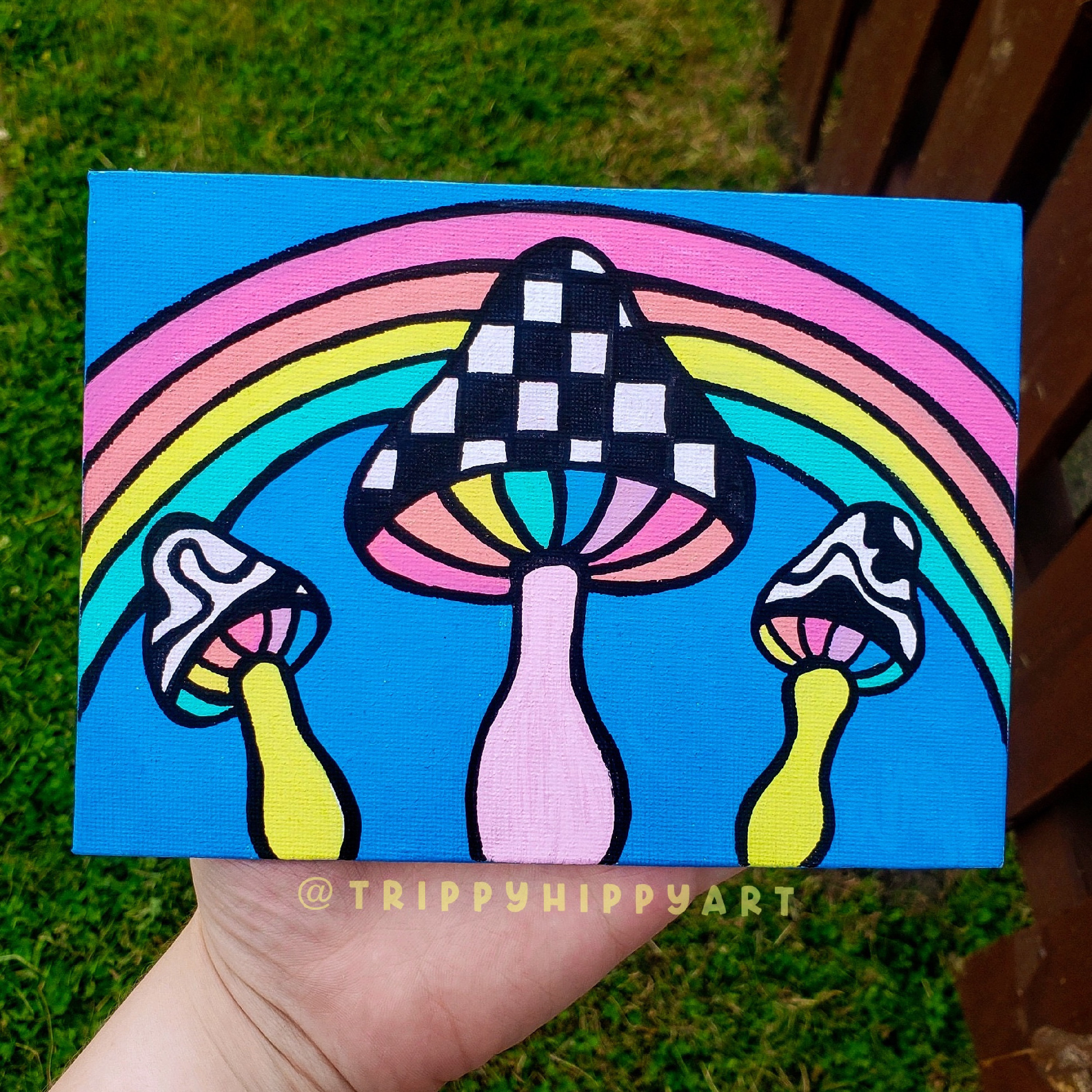 Trippy Mini Canvases 