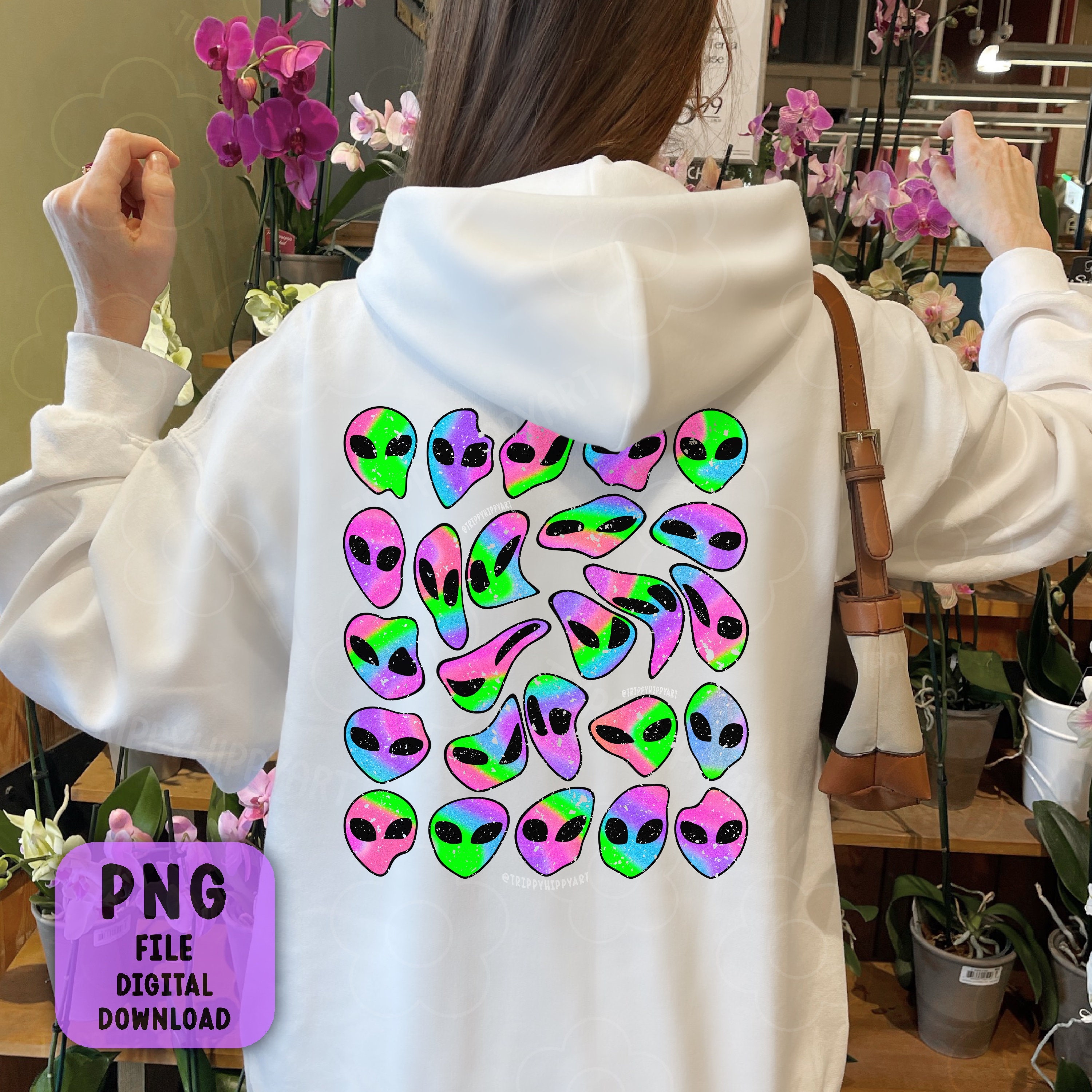 Alien Hoodie Design - Main Image