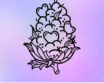 Love Bud SVG | PNG | JPG |