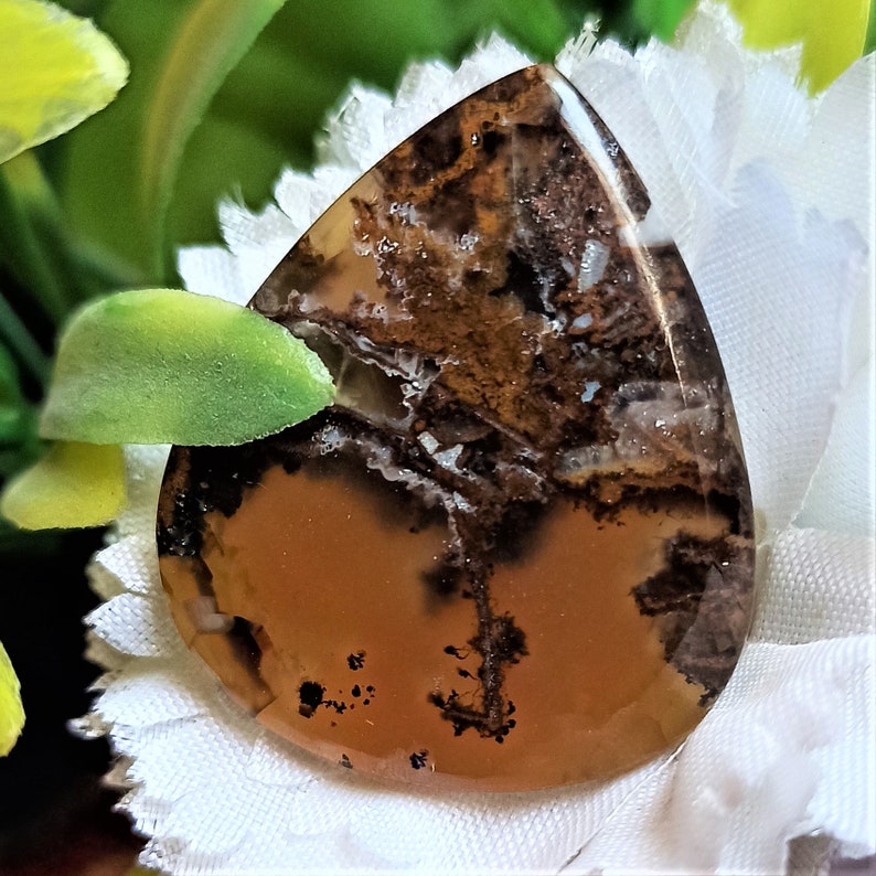 Handcraft For Jewelry Wild Horse Jasper Loose Stone 30 Ct 33x28x4 MM Natural Wild Horse Magnesite Cabochon Wild Horse Jasper Gemstone