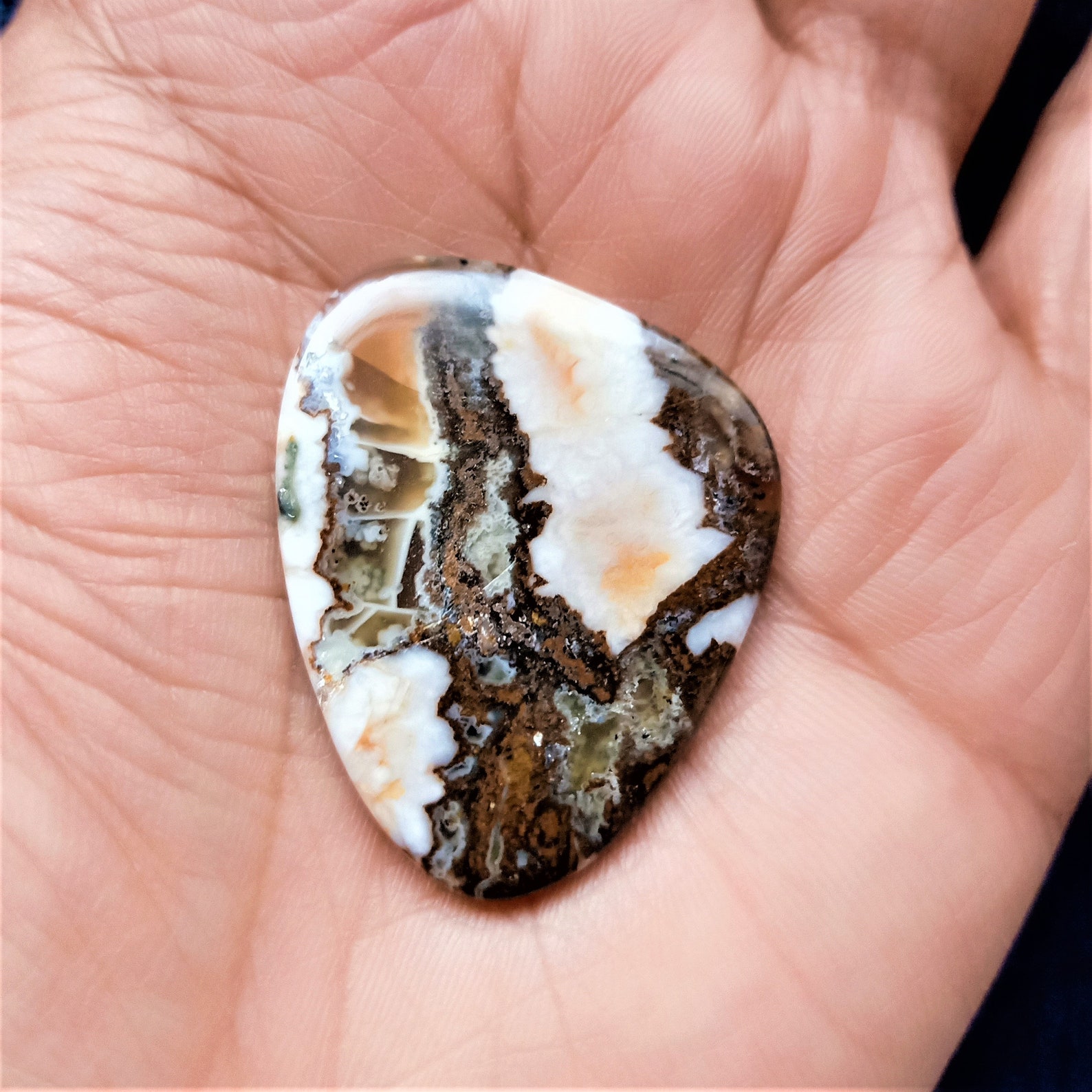 38 Ct 100 Natural Wild Horse Jasper Top Quality Cabochon Wild Etsy