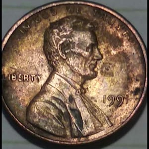 1991 no mint rare US Penny