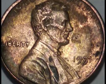 1991 No Mint Rare US Penny - Etsy
