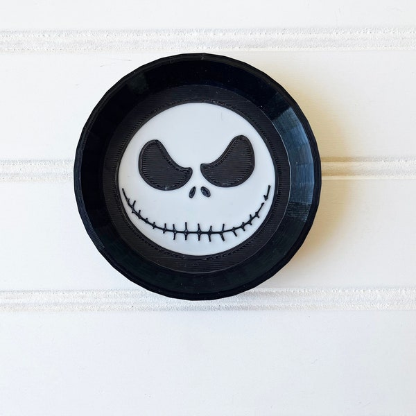 Jack Skellington Jewelry Dish | Nightmare Before Christmas Trinket Holder | Ring Tray | Drop Zone Bowl