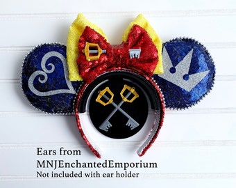 Kingdom Hearts Sora Inspired Minnie Mouse Ears Headband Etsy